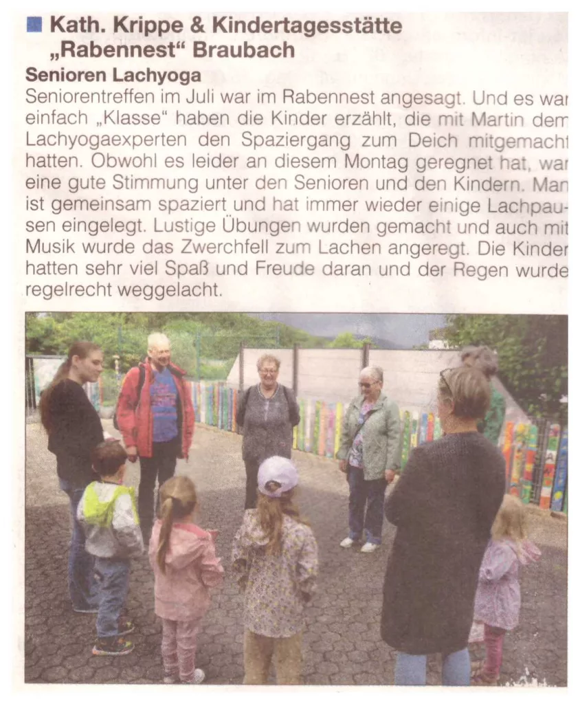Lachwanderung Kita