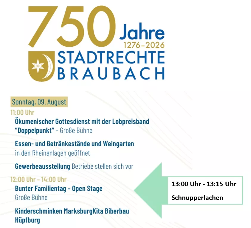 Schnupperlachen Braubach